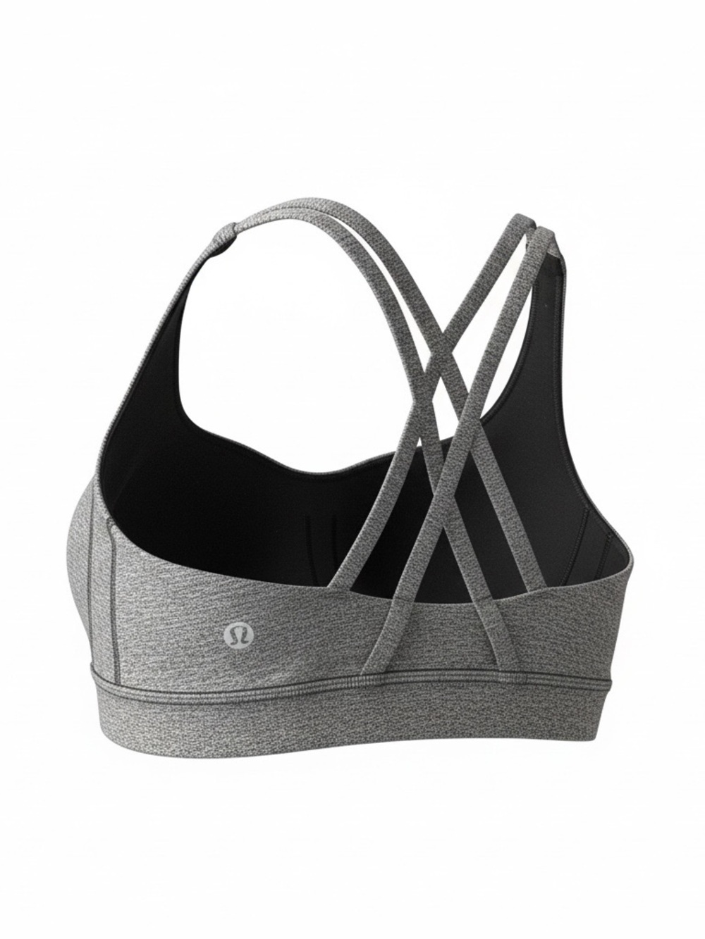 Lululemon Athletica Heathered Gray Sports Bra